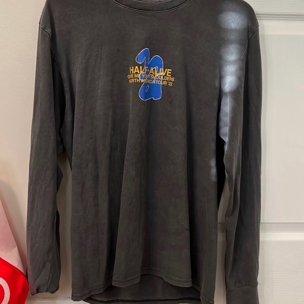 half • alive gmys / give me your shoulders your long sleeve shirt merch